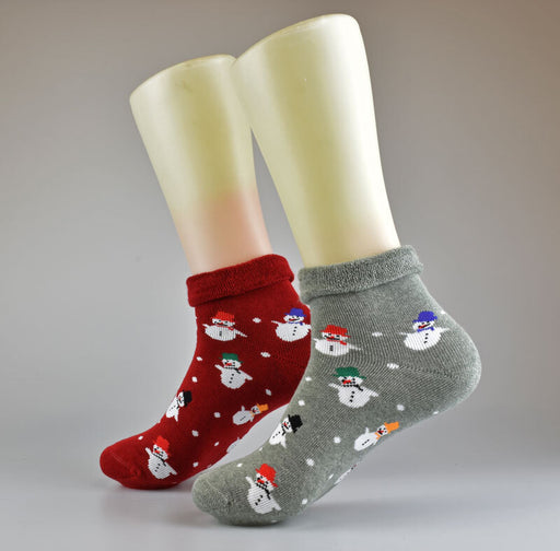 Umschlagsocken Schneemann | 2 Paar | Art. 12785