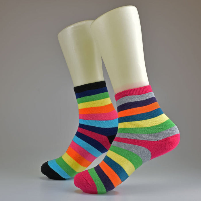 Umschlagsocken Frottee | Ringel  | 2 Paar | Art. 12790