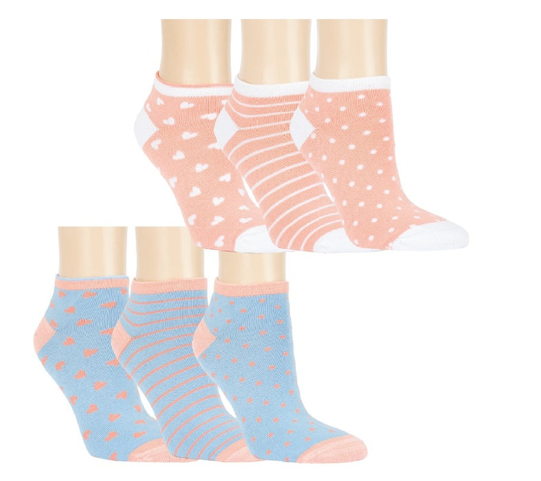 Lady Bambus Sneaker Bubble Love | 3 Paar | Art. 15364