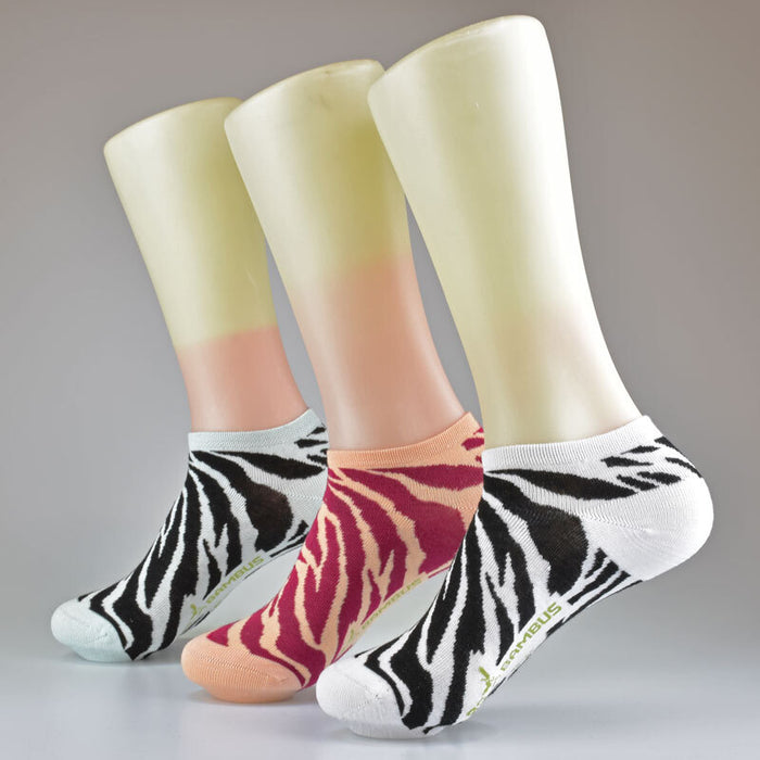 Bambus Sneaker Zebra | 3 Paar | Art. 15389