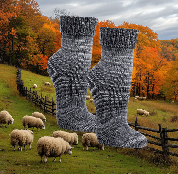 Wollsocken Skandinavien-Style | AKTION | 2 Paar | Art. 2198