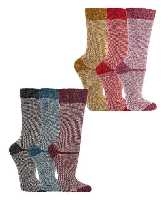 Chaussettes en laine d'alpaga | en différentes couleurs | 2 paires | Article 2283