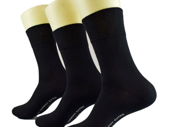 Cotton socks RS Harmony | black | 3 pairs | Art. 31196