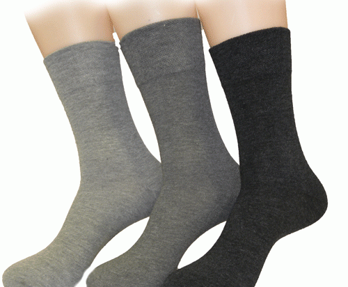 RS-Harmony Baumwollsocken | grautöne | 3 Paar | Art. 31216