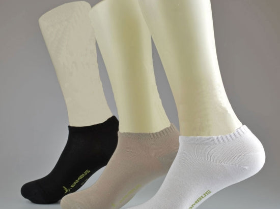 Sneaker socks made of bamboo | black | 3 pairs | Art. 43024