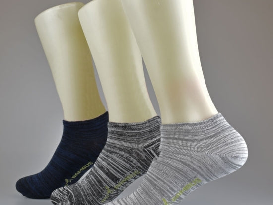 Bamboo sneaker socks melange | 3 pairs | Art. 43067