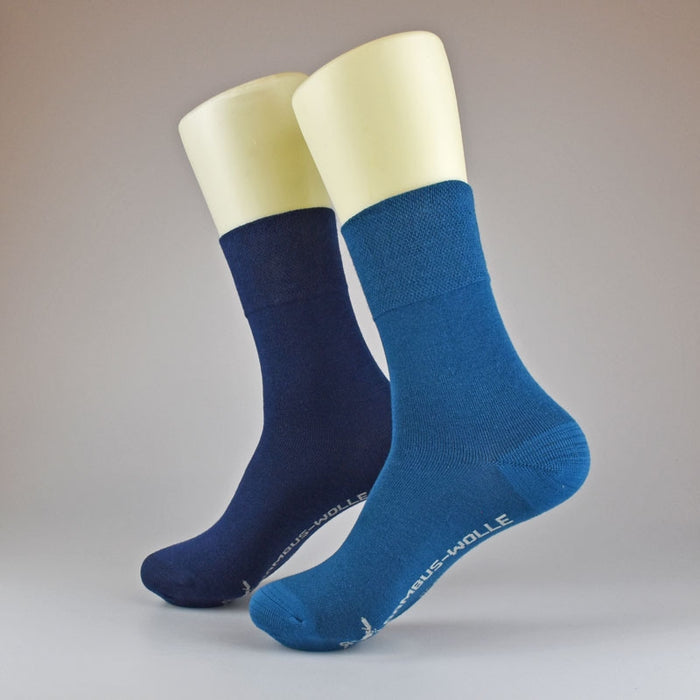 Bamboo socks colored with wool | 2 pairs | Art. 43361