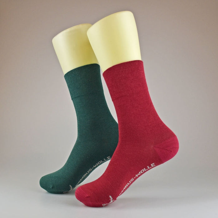 Bamboo socks colored with wool | 2 pairs | Art. 43361