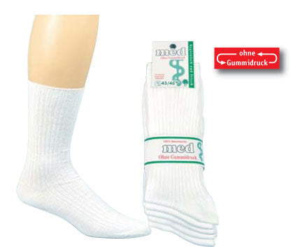 Arzt/Krankenschwestersocken 100% Baumwolle |  5 Paar | Art. 6135