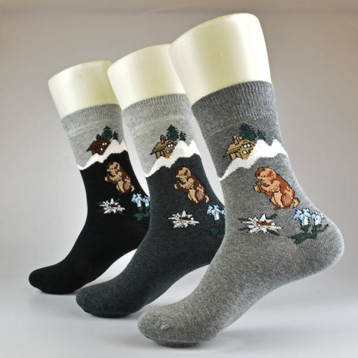 Murmeltier-Socken | 3 Paar | Art. 6187-1