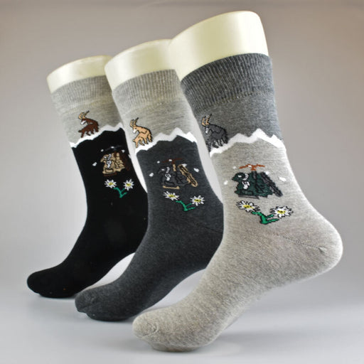 Herren Edelweiss Socken | 3 Paar | Art. 6187