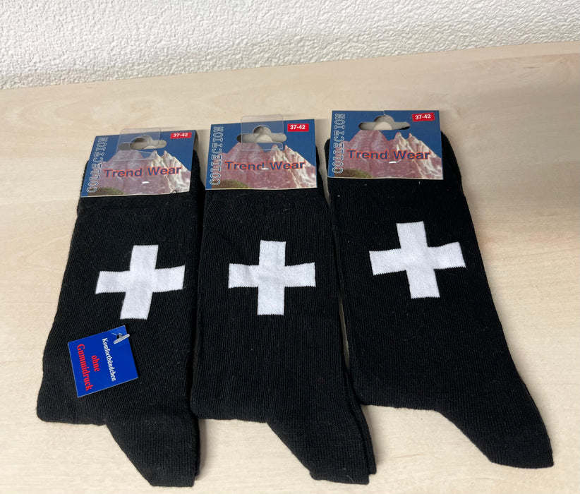 Schweizer Motivsocken | AKTION | 3 Paar | Art. 6187