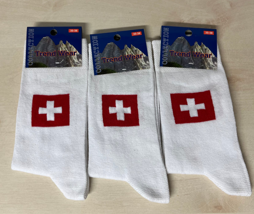 Schweizer Motivsocken | AKTION | 3 Paar | Art. 6188