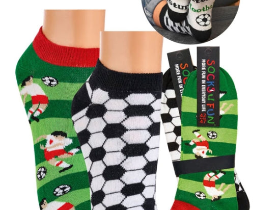 Football sneaker socks | 2 pairs | Art. 6208-5