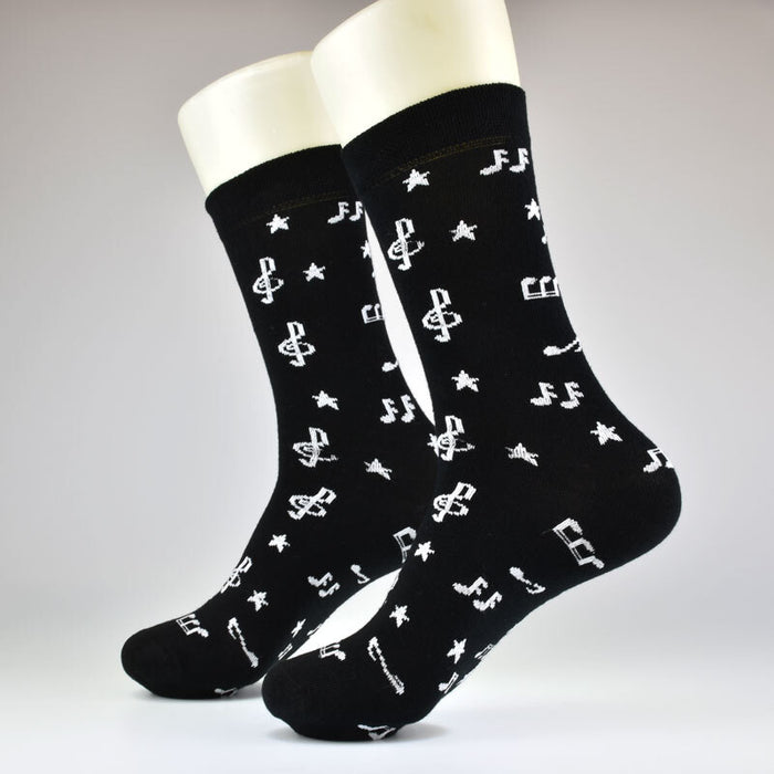 Musiknoten-Socken | 2 Paar |  Art. 6209.09