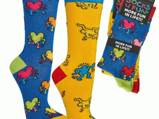 Chaussettes d’art moderne | 2 paires | 6209.50