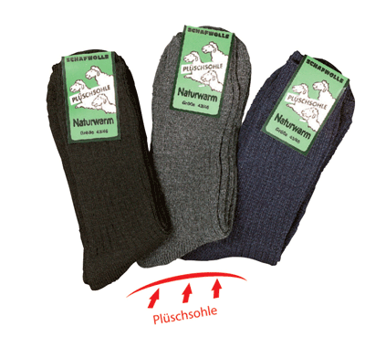 Norweger Schafwollsocken dunkel | 5 Paar | Art. 6524