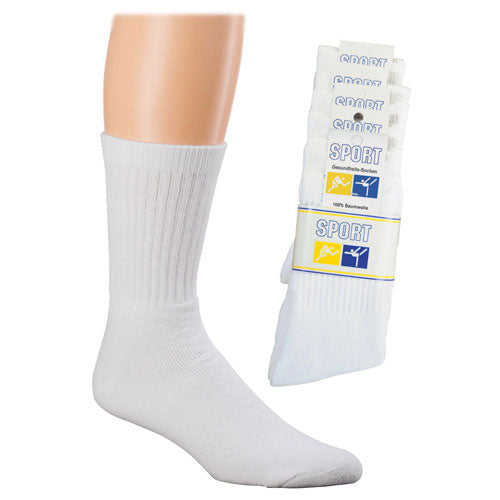 Tennissocken weiss | 5 Paar | Art. 6925