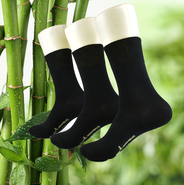 Bamboo socks black | 3 pairs | Art. 43033