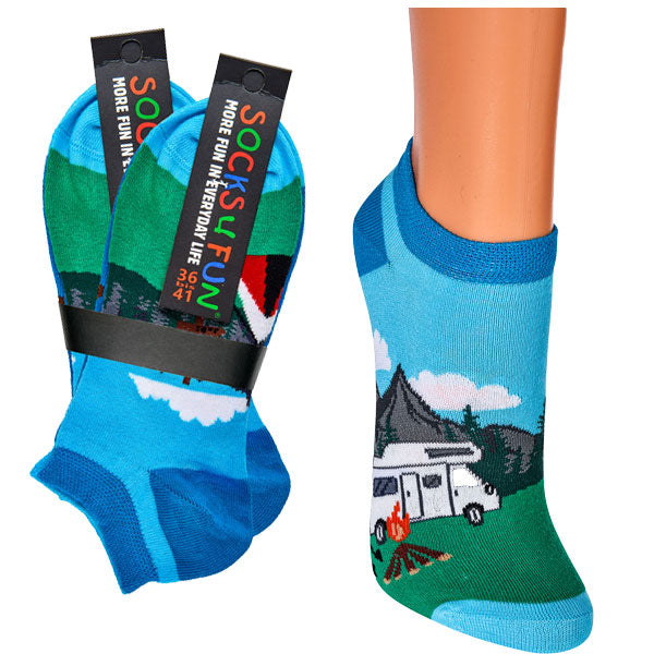 Geschenkset 2 Paar Motiv Sneakers mit Salz