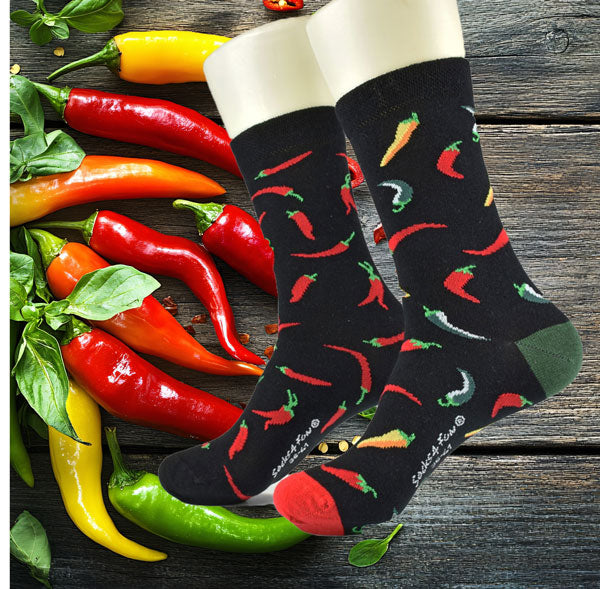 Geschenkset 2 Paar Motivsocken mit Salz