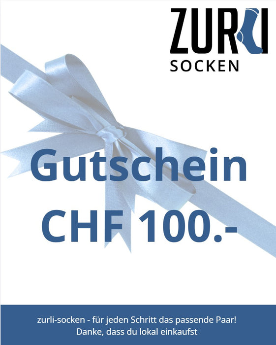 zurli-socken.ch Gift Voucher | Gift Certificate