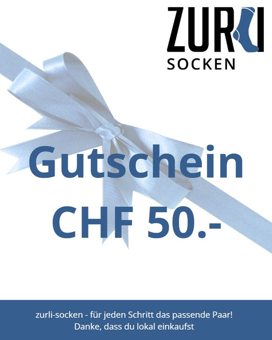 zurli-socken.ch Gift Voucher | Gift Certificate