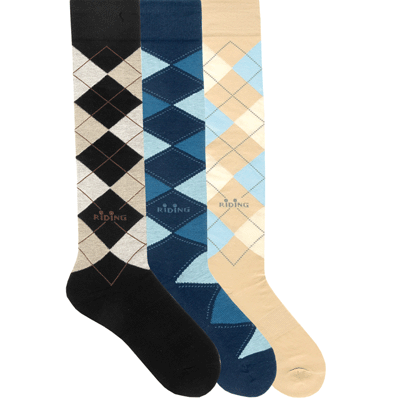 Reit- und Sportkniesocken | 2 Paar | Art. 44454