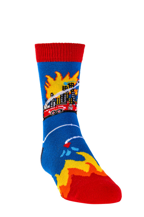 Kinder Feuerwehr Motivsocken | 3 Paar | Art. 3189-5