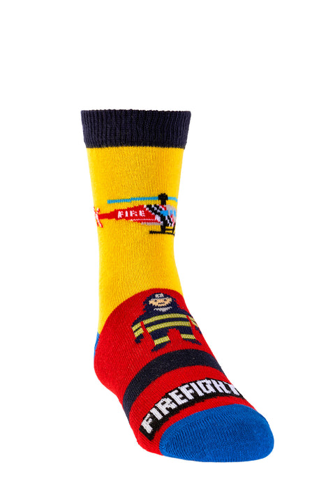 Kinder Feuerwehr Motivsocken | 3 Paar | Art. 3189-5