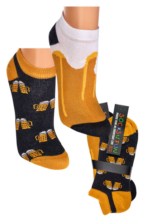 Geschenkset 2 Paar Motiv Sneakers mit Salz