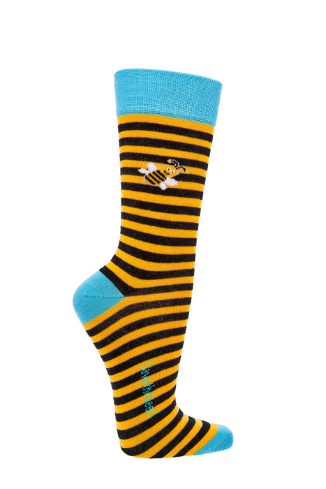 "Bienen" Motivsocken | 2 Paar | Art. 6209.29