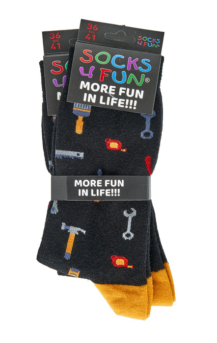 "fleissige Handwerker" Motivsocken | 2 Paar | Art. 6209.51