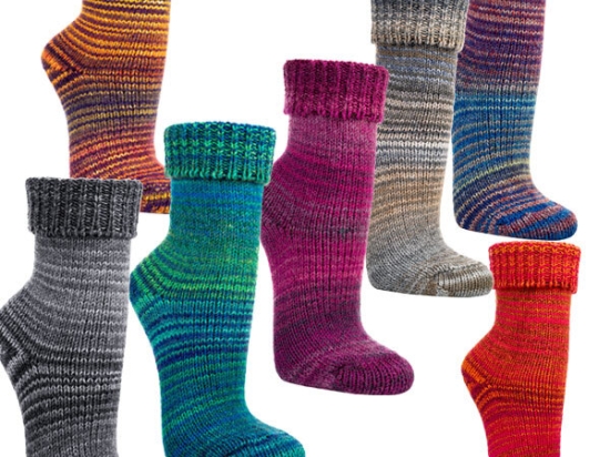 Wollsocken Skandinavien-Style | 2 Paar | Art. 2198