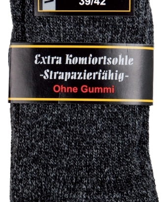 Norweger Schafwollsocken anthrazit | 5 Paar | Art. 33336