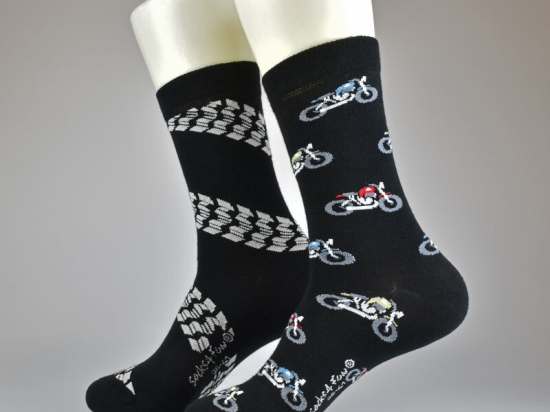 Bike Motorrad Socken | 2 Paar | Art. 6209.64