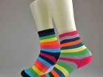 Umschlagsocken Frottee | Ringel  | 2 Paar | Art. 12790