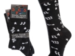 Musiknoten - Socken | 2 Paar |  Art. 6209.09