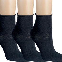 RS-Harmony Kurzsocken mit Rollrand | 3 Paar | Art. 15264