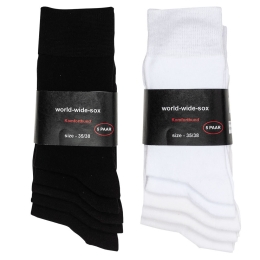 World-Wide-Sox | weiss |  5 Paar | Art. 41021